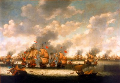 Czterodniowa bitwa autorstwa Pieter Cornelisz van Soest