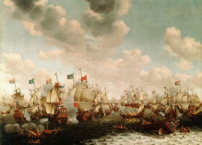 Czterodniowa bitwa autorstwa Pieter Cornelisz van Soest