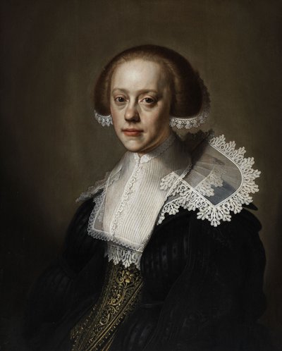 Portret damy autorstwa Pieter Dubordieu