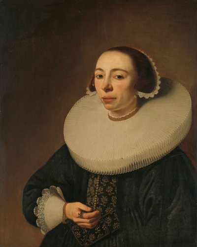 Portret kobiety autorstwa Pieter Dubordieu