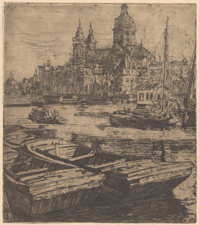Bazylika św. Mikołaja w Amsterdamie autorstwa Pieter Dupont