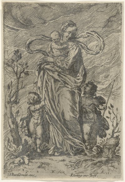 Miłość autorstwa Pieter Feddes van Harlingen
