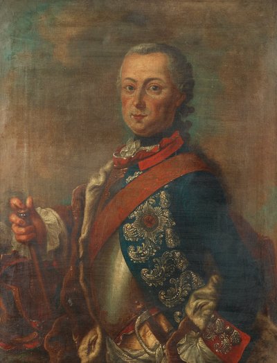 Portret Fryderyka II Pruski 17121786 autorstwa Pieter Frederik de la Croix