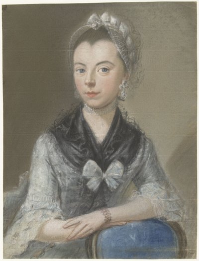 Portret Zuzanny van Os-de la Croix Portret van Susanna van Os-de la Croix autorstwa Pieter Frederik de la Croix