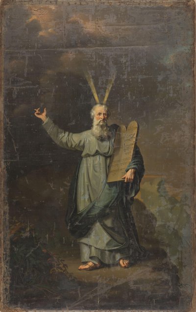 Mojżesz z Tablicami Prawa autorstwa Pieter Gaal
