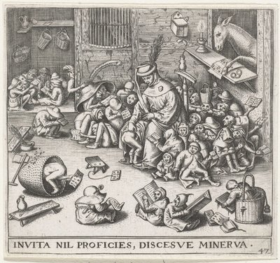 Tyłek w szkole autorstwa Pieter Heyden van der