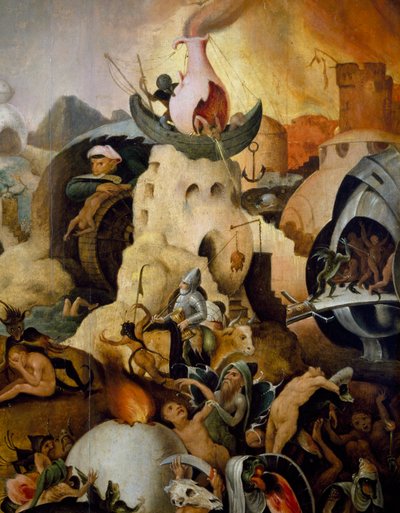 Sąd Ostateczny, ok. 1554, obraz Pietera Huysa (ok. 1520-ok. 1584), olej na desce autorstwa Pieter Huys