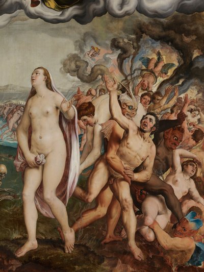 Szczegóły Sądu Ostatecznego autorstwa Pieter Jansz. Pourbus