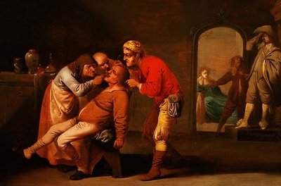 Wizyta u dentysty autorstwa Pieter Jansz. Quast