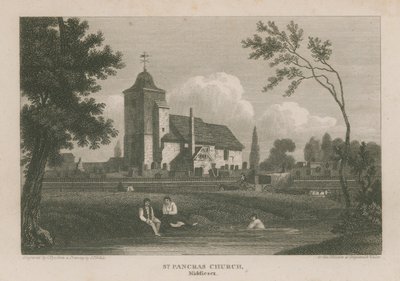 Kościół św. Pancrasa autorstwa Pieter Jansz. Quast