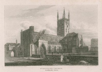 Kościół św. Zbawiciela, Southwark, Surrey autorstwa Pieter Jansz. Quast