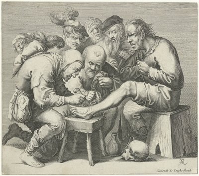 operacja stopy autorstwa Pieter Jansz Quast