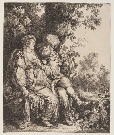 Juda i Tamar autorstwa Pieter Lastman