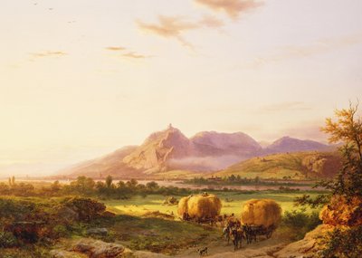 Przynoszenie żniw autorstwa Pieter Lodewijk Francisco Kluyver