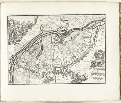 Oblężenie Narwy w 1700, 1702-1703 autorstwa Pieter Mortier