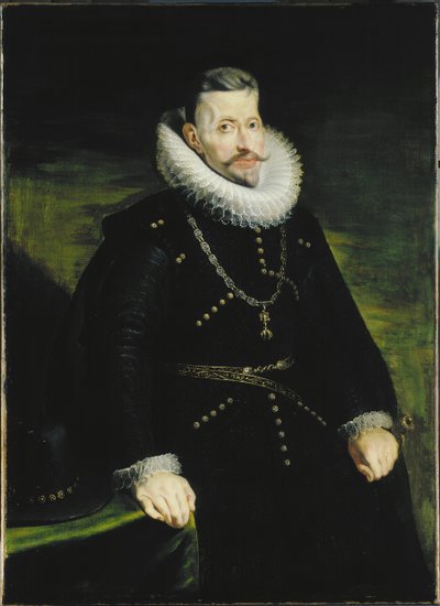 Portret arcyksięcia Alberta Austrii 1559-1621, namiestnika Niderlandów Hiszpańskich, 1616. autorstwa Pieter Paul Rubens