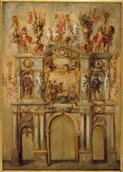 Łuk Ferdynanda, ok. 1634. autorstwa Pieter Paul Rubens
