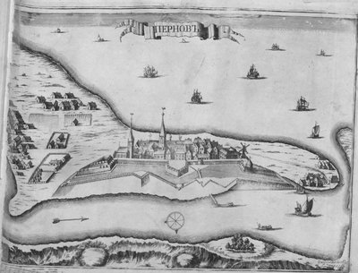 Widok na oblężenie Parnawy w sierpniu 1710, 1715 autorstwa Pieter Pickaert