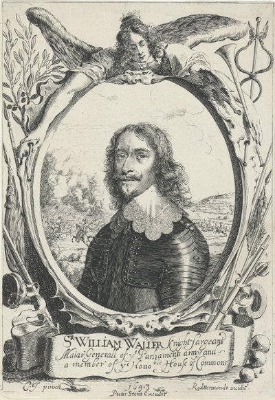 Portret sir Williama Wallera autorstwa Pieter Rottermondt