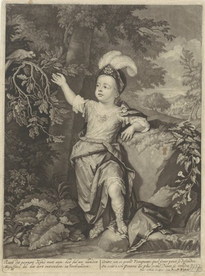 Portret Charlesa Fitzroya, księcia Grafton autorstwa Pieter Schenk (I)