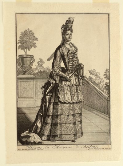 Pani markiza de Belfons autorstwa Pieter Schenk