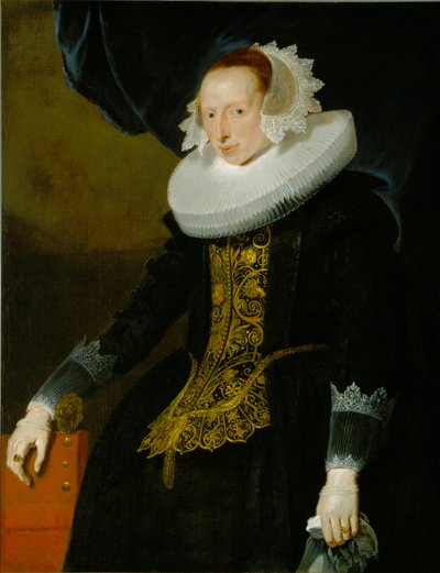 Portret kobiety autorstwa Pieter Soutman