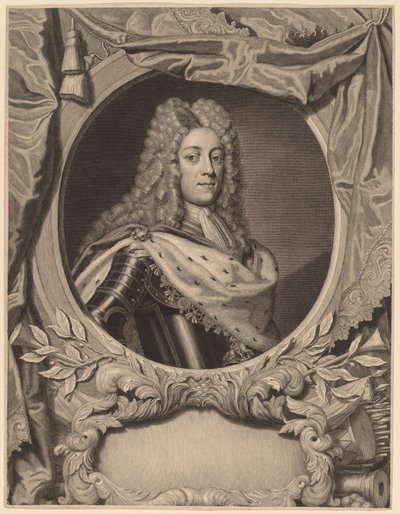 Król Jerzy II autorstwa Pieter Stevens van Gunst