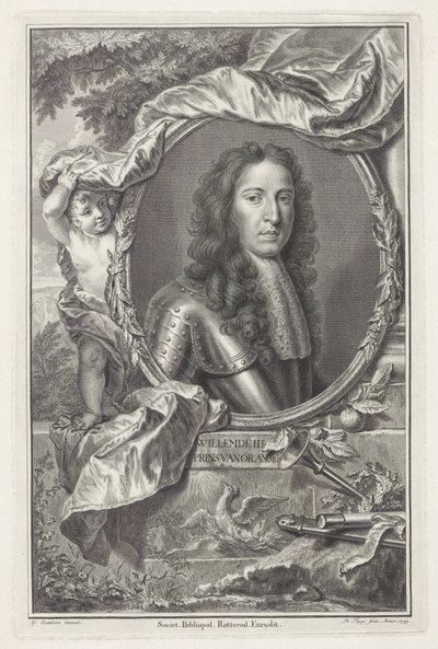 Portret Wilhelma III, księcia Orange autorstwa Pieter Tanjé
