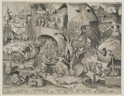 Zazdrość autorstwa Pieter Bruegel the Elder