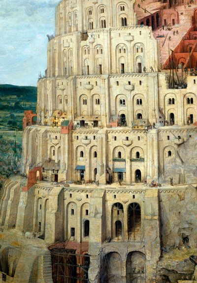 Wieża Babel autorstwa Pieter Bruegel the Elder