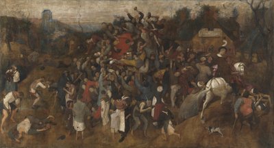 Wino św. Marcina, 1566-67 autorstwa Pieter Bruegel the Elder