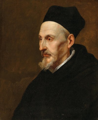 Portret Antoniusza Triesta 1576-1657, biskupa Brugii i Gandawy, 1650. autorstwa Pieter Thijs