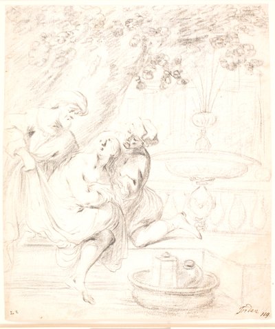 Susanne i dwóch starszych autorstwa Pieter de Grebber