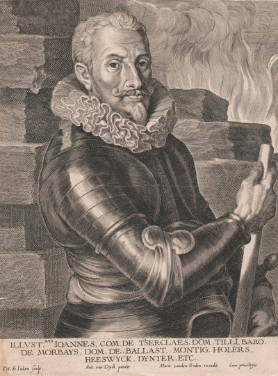 ilustrmus. Joannes, kom. de Tserclaes, Dom. Dopóki ja. Baro. de Morbays, Dom, de Ballast. Montig. Posiadacze. Heeswijk, Dinther itp. autorstwa Pieter de Jode