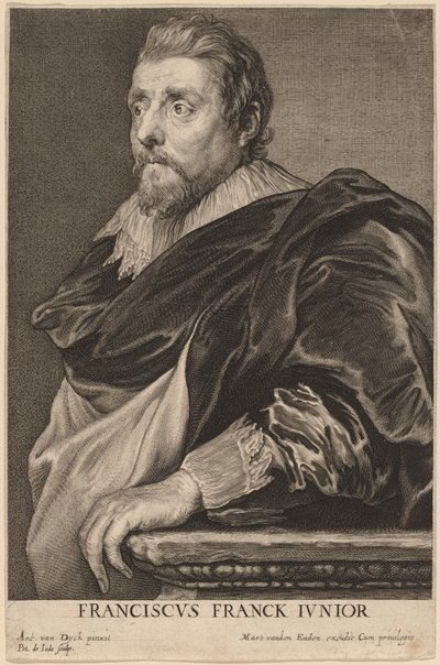Frans Francken II autorstwa Pieter de Jode II after Sir Anthony van Dyck
