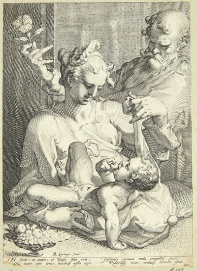 Święta Rodzina autorstwa Pieter de Jode I
