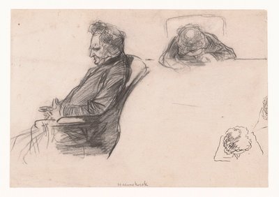 Minister Heemskerck w Izbie Reprezentantów autorstwa Pieter de Josselin