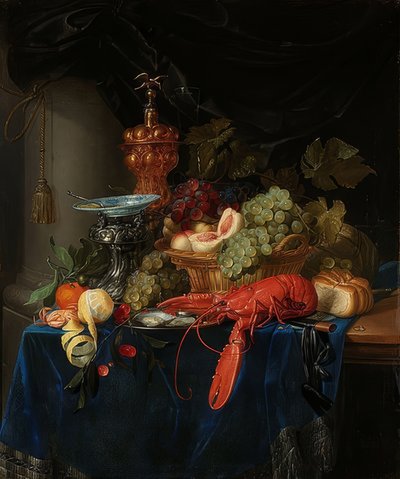 Martwa natura ze złotym kubkiem autorstwa Pieter de Ring