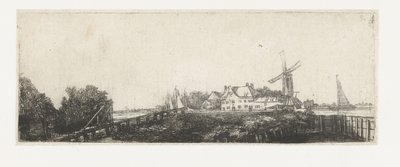 Drewniany most autorstwa Pieter de With (attributed to)