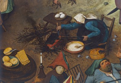 Walka między Karnawałem a Wielkim Postem autorstwa Pieter Bruegel the Elder