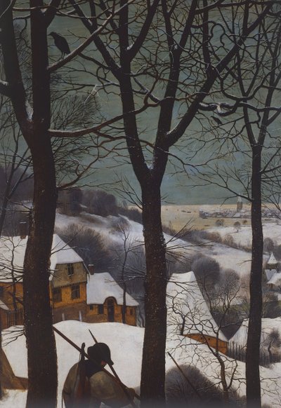 Łowcy w śniegu autorstwa Pieter Bruegel the Elder