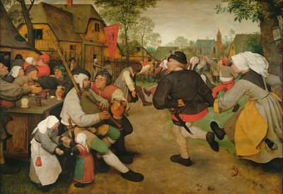 Taniec chłopski autorstwa Pieter the Elder Bruegel