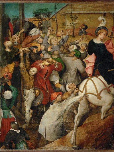 Dzień Świętego Marcina (obraz na płótnie) autorstwa Pieter the Elder Bruegel