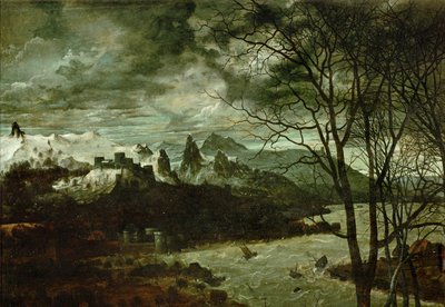Mroczny dzień (obraz) autorstwa Pieter the Elder Bruegel
