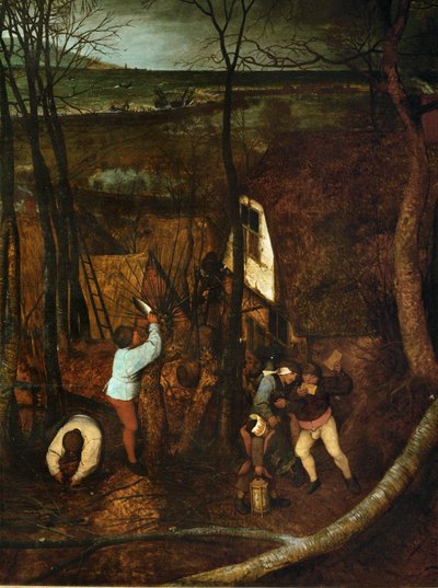 Mroczny dzień (obraz) autorstwa Pieter the Elder Bruegel