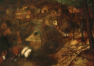 Mroczny dzień (obraz) autorstwa Pieter the Elder Bruegel