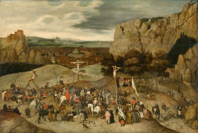 Kalwaria (olej) autorstwa Pieter the Younger Brueghel