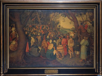 Kazanie św. Jana Chrzciciela autorstwa Pieter Brueghel the Younger