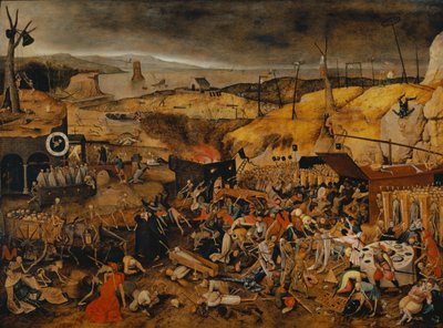 Triumf śmierci, ok. 1608 autorstwa Pieter Brueghel the Younger