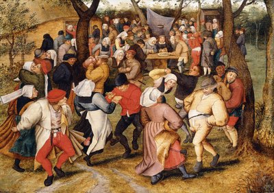 Taniec weselny, autorstwa Pieter Brueghel the Younger